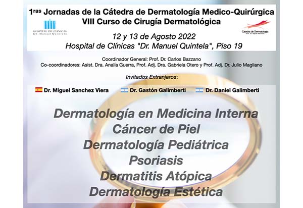 1eras Jornadas de la Cátedra de Dermatología